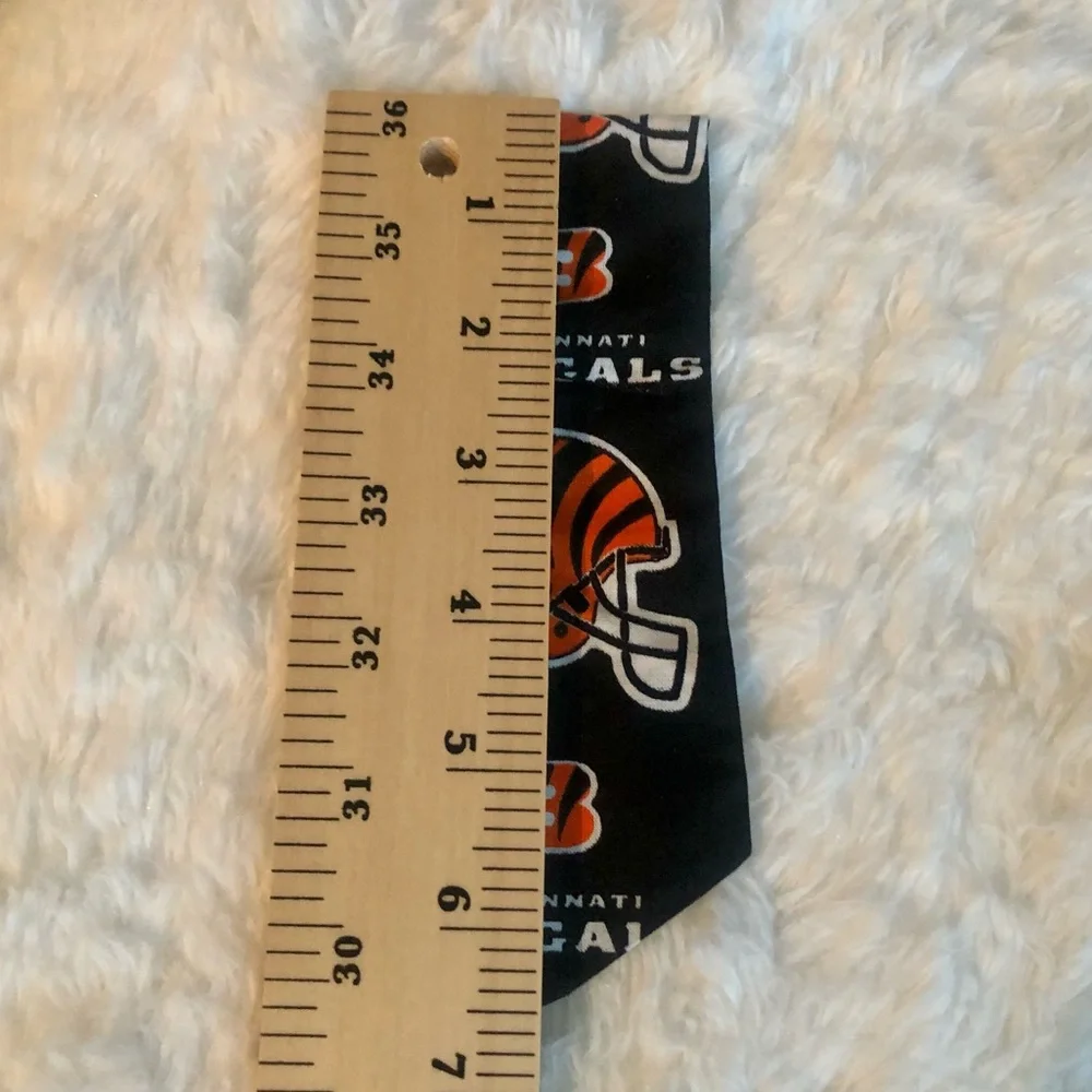 Cincinnati Bengals Pet Neck Tie for Dog or Cat Collar Football